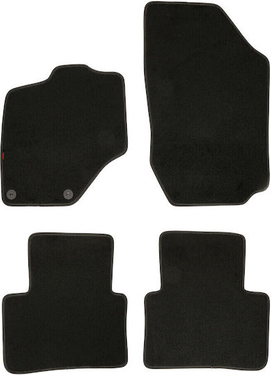 Lampa Set of Front and Rear Mats 4pcs for Opel Astra 2022+ Black