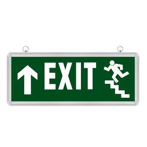 Horoz Electric LED Exit Emergency Light with Battery Powered 1pcs