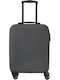 Travelite Bali Kabinenreisekoffer Hartschalen Anthracite mit 4 Räder Höhe 55cm 72347-04