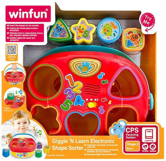 Winfun Jucărie Electronică de Sortare a Formelor cu Sunete și Melodii Vesele pentru Bebeluși 230201