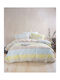 Rythmos Сет Чаршафи 160x260см. Colette Yellow, Light Blue 3бр