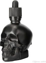 Dash Bottle Skull Black 63ml 11cm Glass Bottle