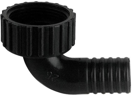 Rohrbogenarmatur für Spüle 90° Größe 25mm Gewinde 1 1/4