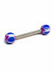 Amalfi Accessories Tongue Piercing Earring Made of Steel