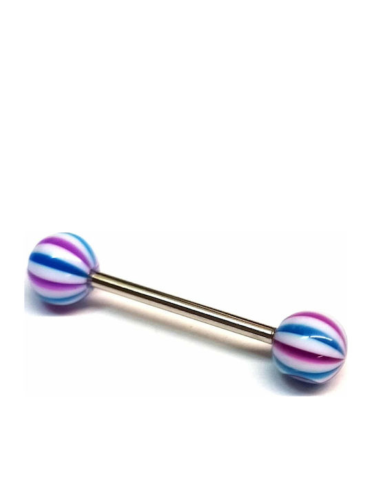 Amalfi Accessories Tongue Piercing Earring Made of Steel