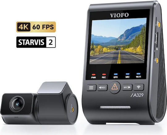 Viofo Set Camera DVR Auto 4K pentru Parbriz & Camera de Marsarier