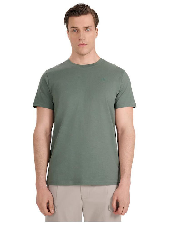 4F M2441 T-Shirt Green 4FWAW25TTSHM2441 41S