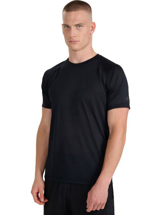 4F Functional Αθλητικό T-shirt Μαυρο