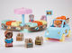 Ecoiffier Twee Pop Abrick Building Set Car 3 Figures