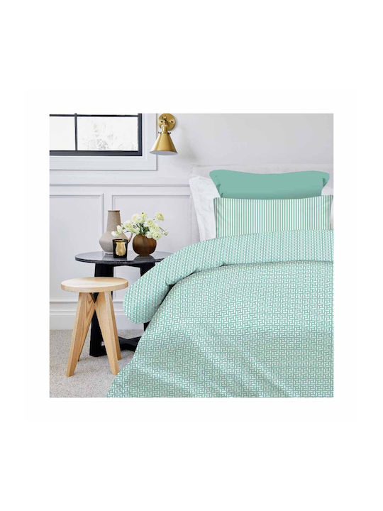 Astron Italy Bettbezug-Set Baumwolle Einzelbett...