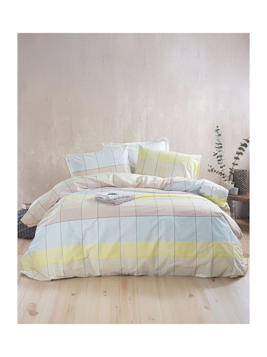 Rythmos Colette Σετ Παπλωματοθήκη 160x250cm Μον...