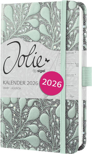 SIGEL J6354 Weekly planner Jolie 2026-1 year - approx. A6 - Violet SIGEL J6354 Weekly planner Jolie 2026-1 year - approx. A6 - Violet