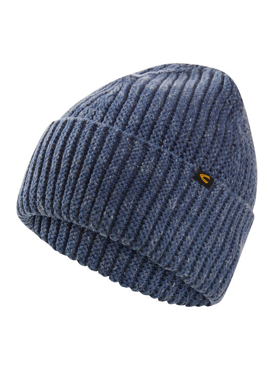 Beanie Ανδρικός Σκούφος Πλεκτός σε Μπλε χρώμα