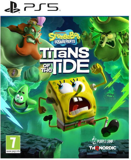 SpongeBob SquarePants: Titans of the Tide PS5 Game