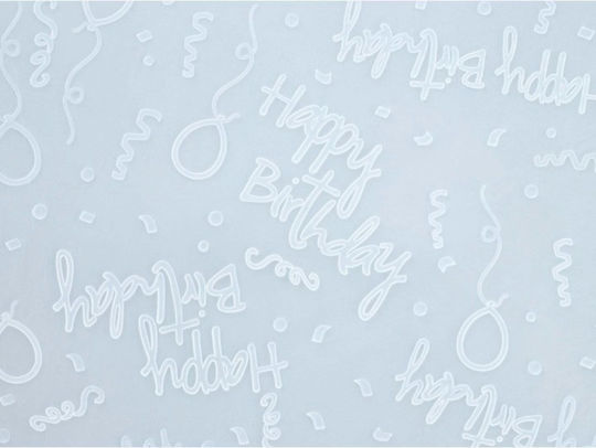 Covoraș De Silicon Cu Model „Happy Birthday” 51cm Wilton