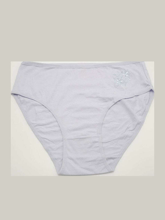 Hana Hana Damen-Slips Aus Baumwolle Weiche Lila