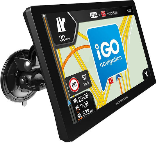 Modecom 9" Display GPS Device Freeway with and Card Slot