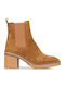 Stiefeletten Damen Tabac Braun
