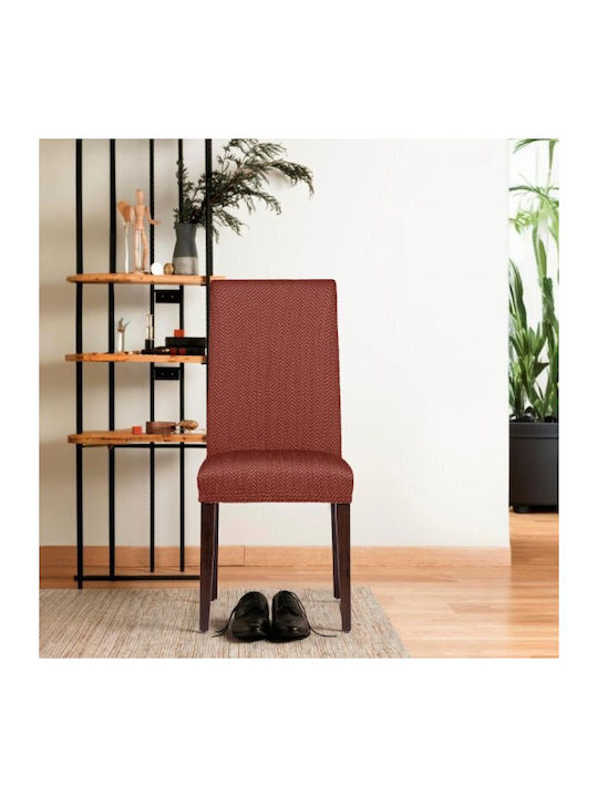 G-Home Elastic Cover for Chair G-home Terracotta 1pcs 2222190009