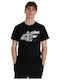 T-shirt Μαύρο