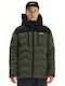 Jacket Puffer Waterproof and Windproof Pine Olive/black