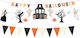 Happy Halloween Set Mare De Ghirlande Decorative