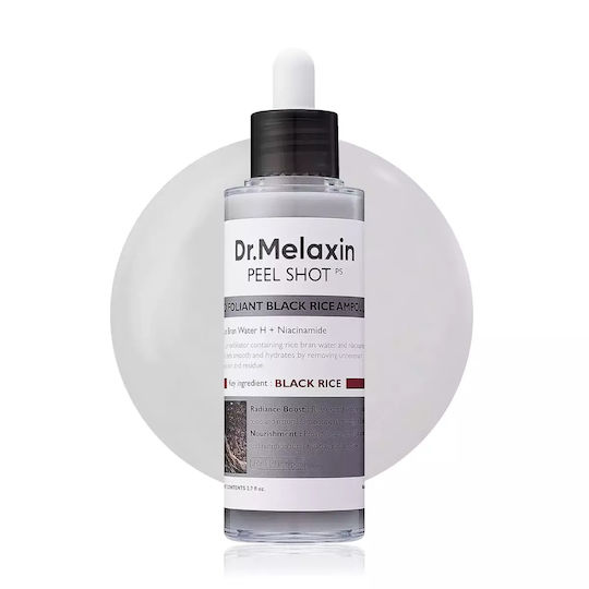 Dr. Melaxin Peel Shot Exfoliating Black Rice Пилинг за Лице като Серум 80мл