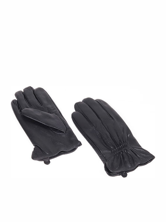 Infinity Men's Leather Gloves Black