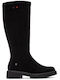 Suede Women's Boots Black