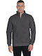 Men's Fleece Cardigan Dark Gray