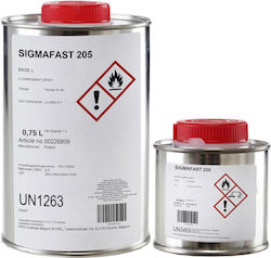 Sigmafast 205 Εποξειδικό Χρώμα για Τσιμεντένια Δάπεδα και Μεταλλικές Επιφάνειες, Ral 9005