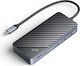 Orico 8-in-1 USB-C Docking Station με HDMI 4K PD Ethernet Μαύρο