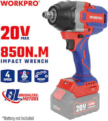 WorkPro WP390213 Гайковерт 20 Волт Solo 1/2" WorkPro WP390213 Гайковерт 20 Волт Solo 1/2"