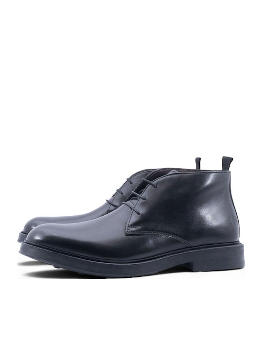 Lumberjack Lenard Leather Black Men's Boots