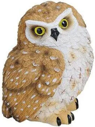 Owl Decorative Resin Brown Dimensions 9cmx11cmx8cm