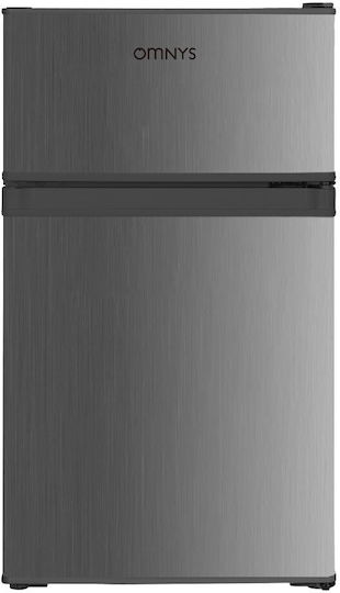 Omnys Frigider cu două uși 85lt Î85xL48xA51.5cm. Silver WNT-85IN