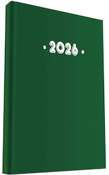 Υδρόγειος Ημερήσιο Planner B6 2026 Πράσινο 12x1...