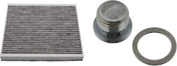 Febi Bilstein 36040 Activated Carbon Filter Cabin Filter 1 Piece & 37944 Oil Drain Screw Sealing Ring 1 Piece Febi Bilstein 36040 Activated Carbon Filter Cabin Filter 1 Piece & 37944 Oil Drain Screw Sealing Ring 1 Piece