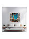 Printed Color Foil Home Wall Decor Size 125 X 110cm Model View To Haven 26
