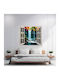 Printed Color Foil Home Wall Decor Size 125 X 110cm Model View To Haven 38
