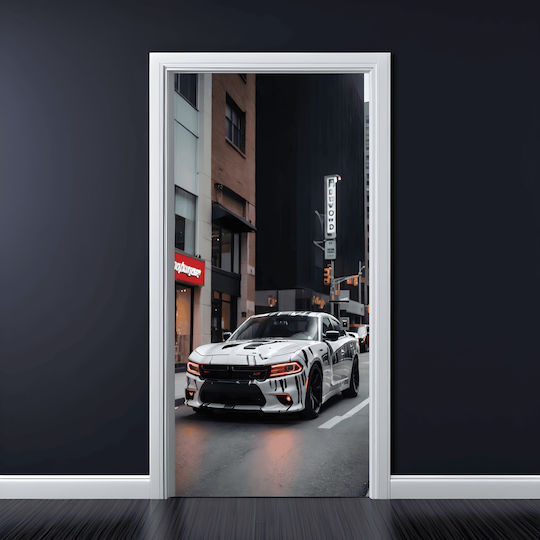 Printed Color Film Door Decoration Size 200 X 90cm Model Avx-dr04