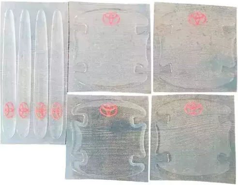 Set Car Door Protectors Transparent 8 Pieces Hw-0286 Toyota