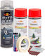 Alista Home για Ζάντες Αυτοκινήτου Κόκκινο 400ml