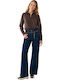 Women's Jean Trousers in Loose Fit Blue