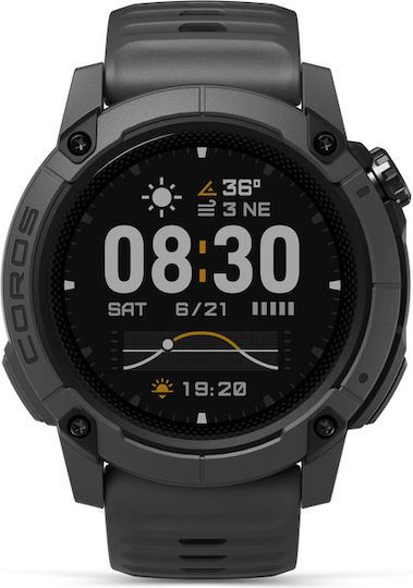 Coros Nomad 48mm Smartwatch with Heart Rate Monitor (Dark Grey)
