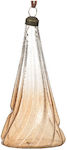 Hängend Hängendes Ornament Baum Glas Braun 7x14...