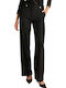 Damen Stoff Hose Black