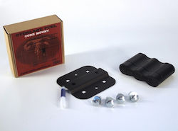 Overland Fuel Core Schwarze Motorradgepäckzubehör Installationsbasis Overland Fuel Core Schwarze Motorradgepäckzubehör Installationsbasis