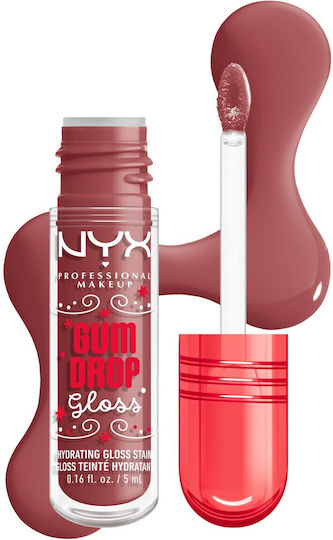 NYX Professional Makeup Gum Drop Lip Gloss 25 Hydra Honey 5ml