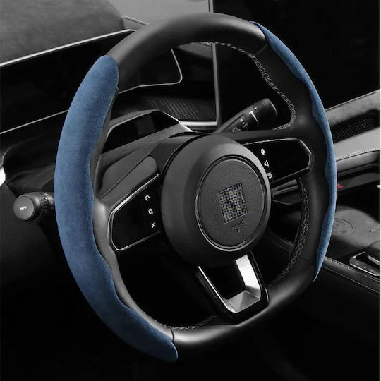 Alista Home Husă Volan Auto cu Diametru 35cm Sintetic Albastru